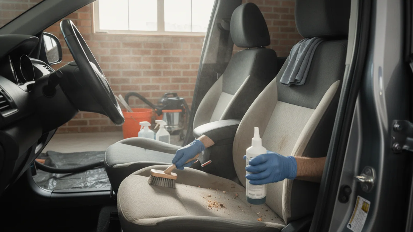 How To Plan An Interior Car Cleaning Routine For Fabric Seats cover image